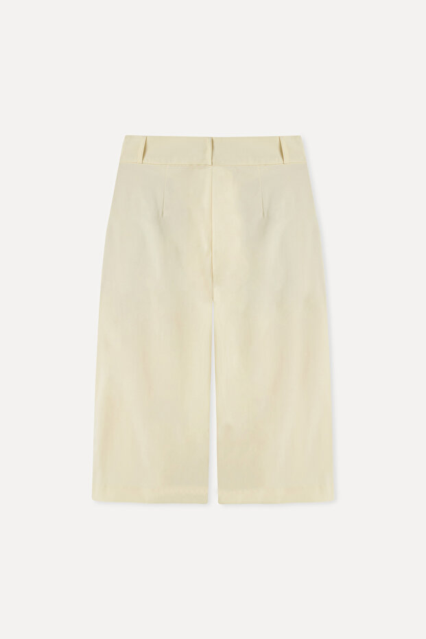 PİLELİ MİDİ BERMUDA ŞORT - 7