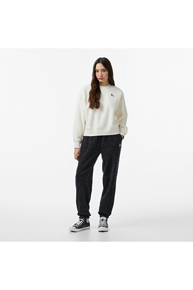 Kadın Krem Sweatshirt - 3