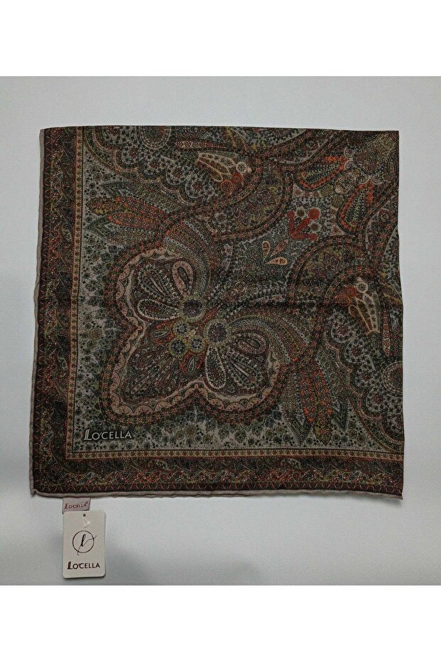 Etnik desenli soft şal LOCELLA - 3