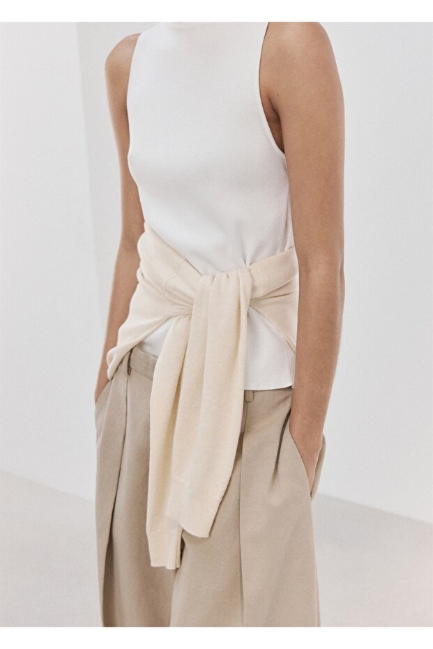 İnce örgü bluz - 6