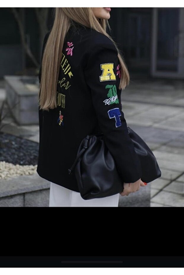 سترة بليزر بنمط شخصيات كرتونية - 2