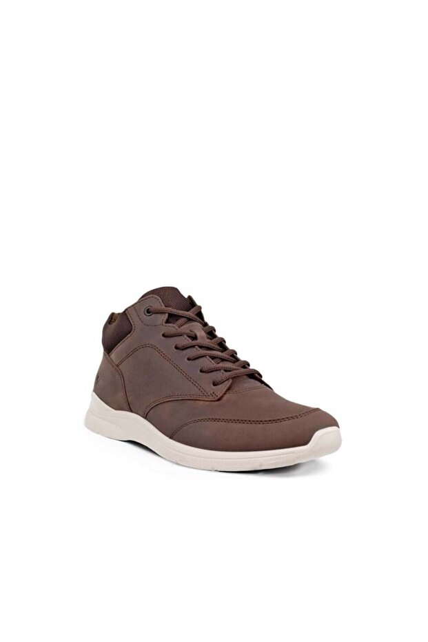 Irving Erkek Kahverengi Deri Bot - 4