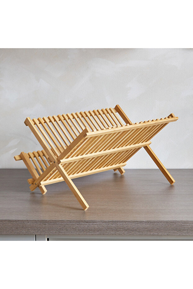 رف أطباق الخيزران - 3