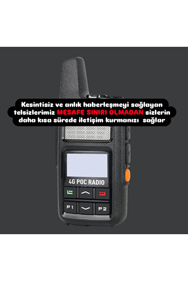 Baskonuş sim kartlı telsiz