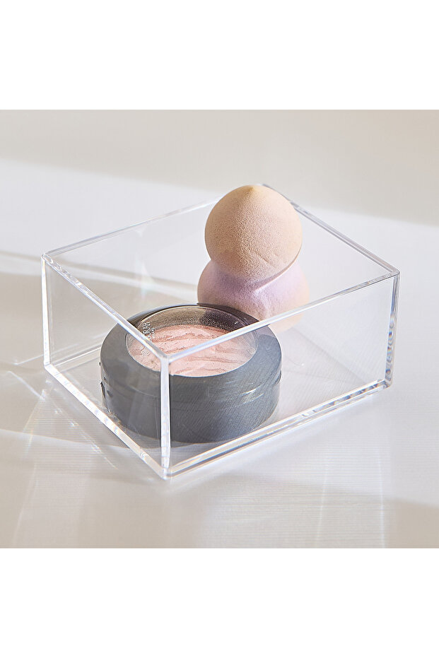 صينية تزيين كريستالية قابلة للتكديس - 7.8 × 9.5 × 4.8 سم - 1