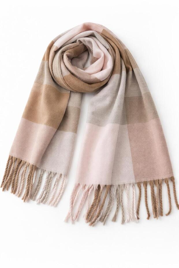 Warm, Vibrant, Colorful Boucle Shawls (50*190)