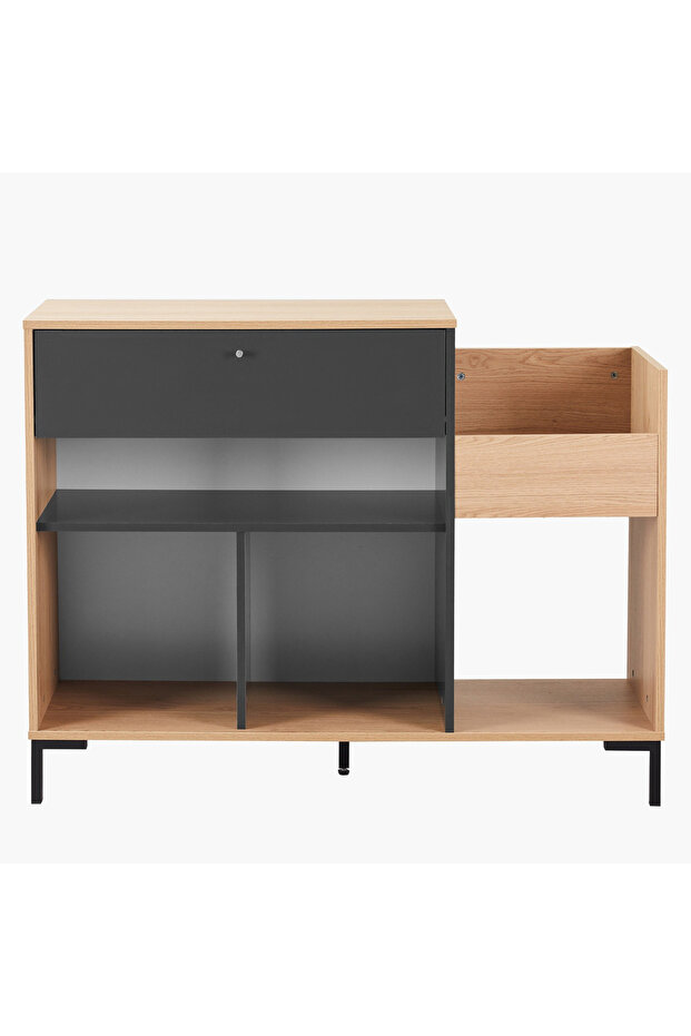 وحدة تخزين الكتب ذات الدرج الواحد من سيستا - 5