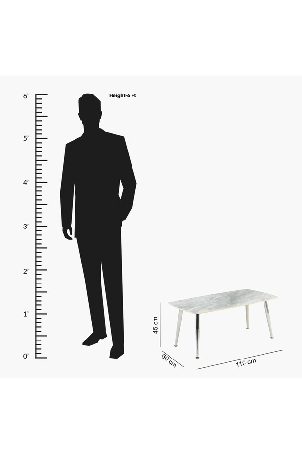 طاولة قهوة سيان من الحجر المتصلب - 8