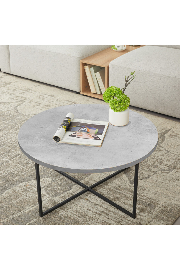 طاولة قهوة مالمو المستديرة - 1