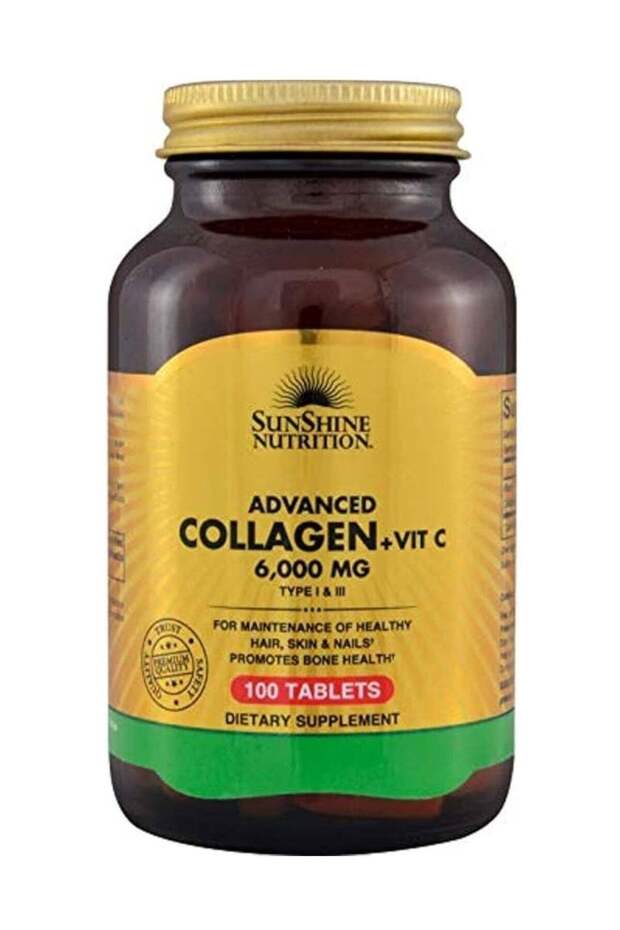 Sunshine N Advanced Collagen + Vitamin C 100 Tablets