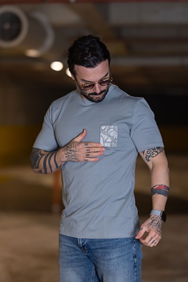 2 Thread Droplet Pattern Tshirt - 3
