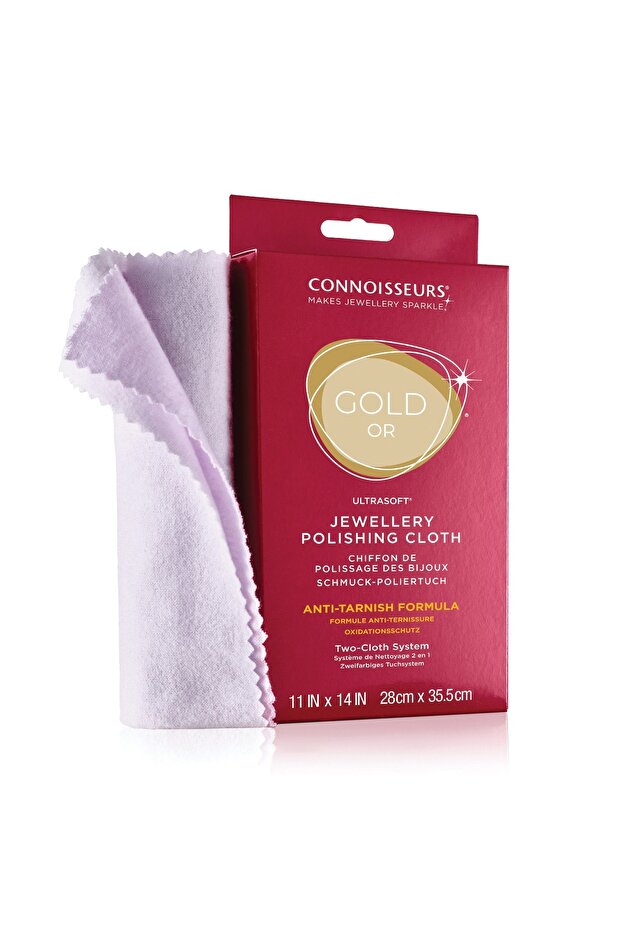 Gold Cleaning and Polishing Cloth