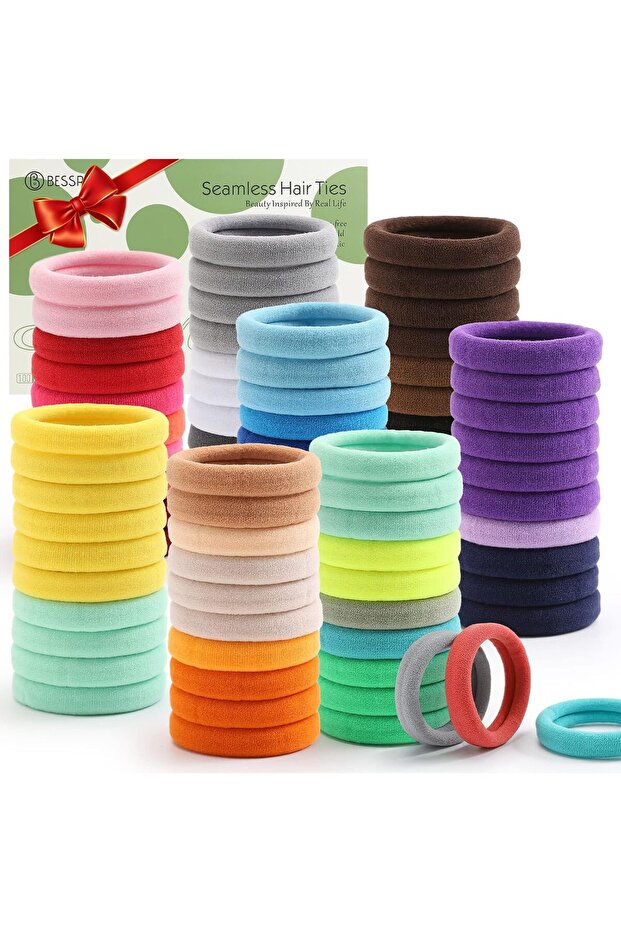 10PCS Elastics Hair Ties Multicolor Hair Tie