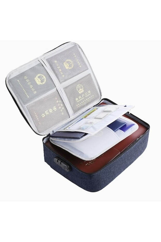 Document Storage Bag with Security Code - 1