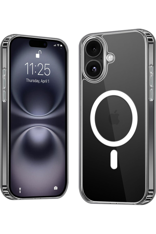 MagSafe Clear Protective Case for iPhone 16 - 3