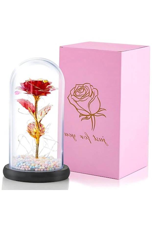 Вечна роза в стъклен купол - 1