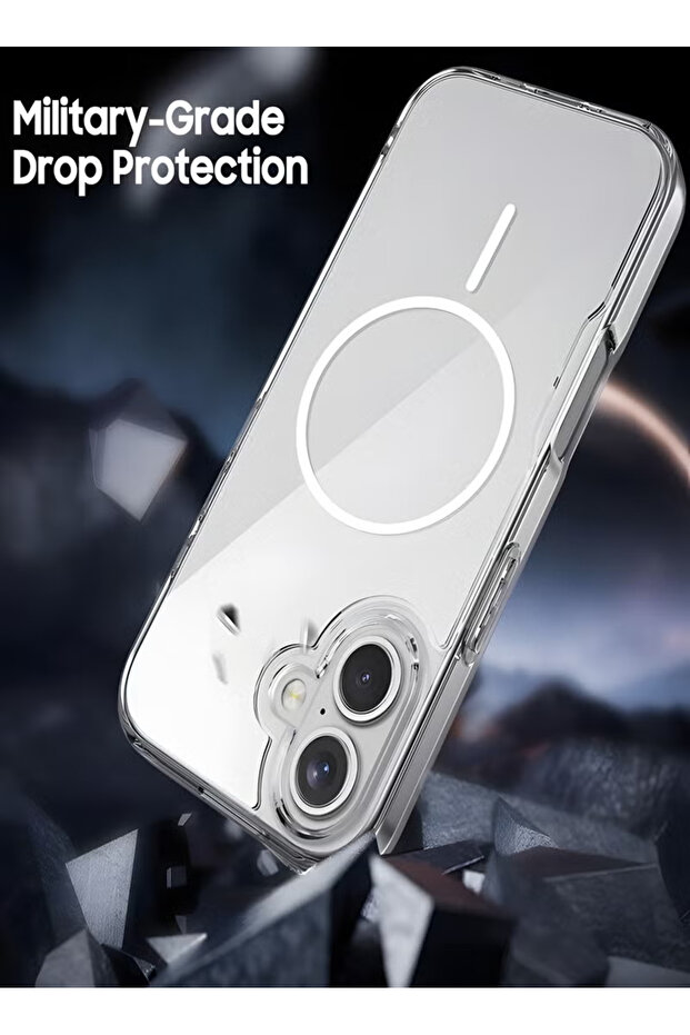 MagSafe Clear Protective Case for iPhone 16 - 4