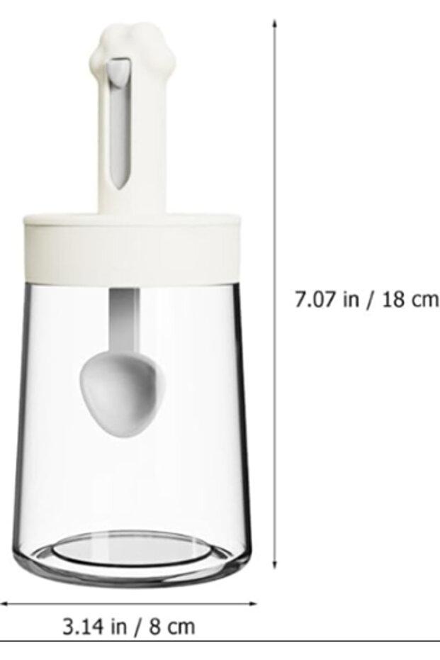 Spice Jar with Spoon - 1