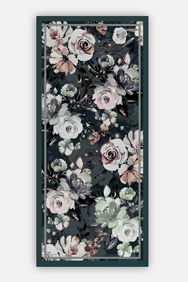 Bloom Desen Bambu Şal - 1