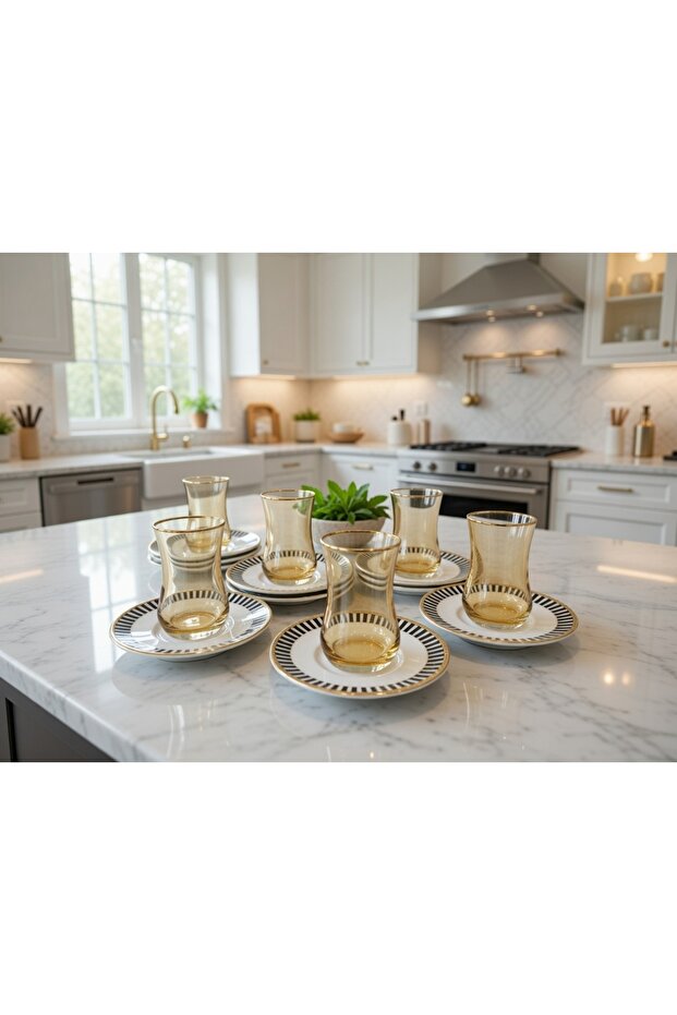 HERENCİA ÇAY SETİ 12 PARÇA - 1