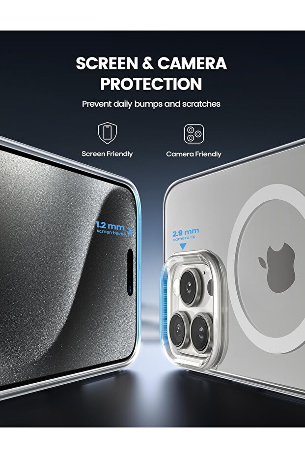 MagSafe Clear Protective Case for iPhone 16 pro - 4