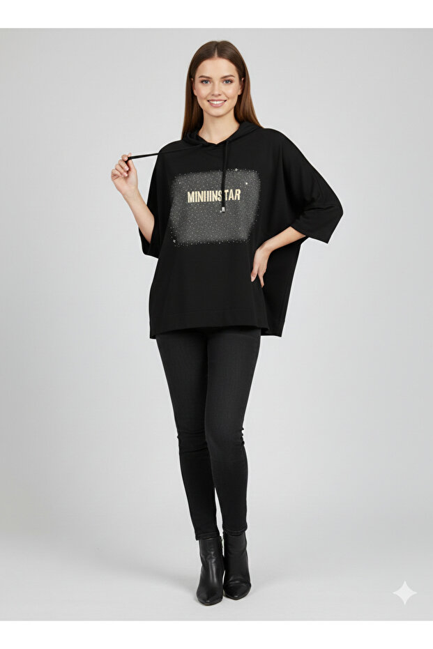 Kapşonlu Sweat 76322 - 3