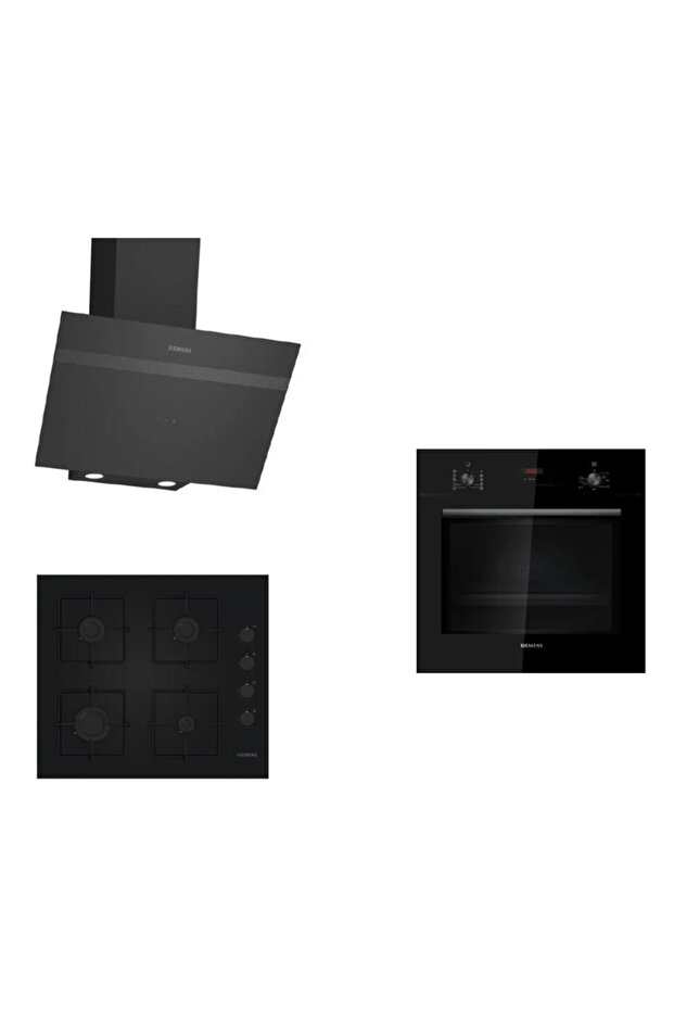 Siyah Ankastre Set - 1