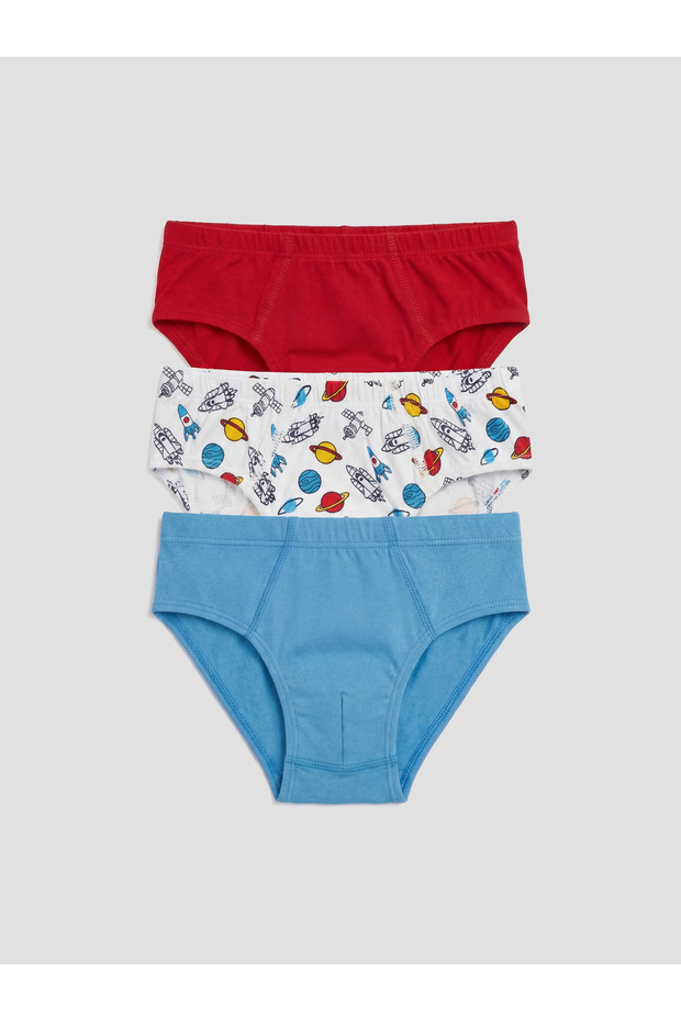 Rmz Gi̇yi̇m Farkiyla Boys' Underwear 3-Pack