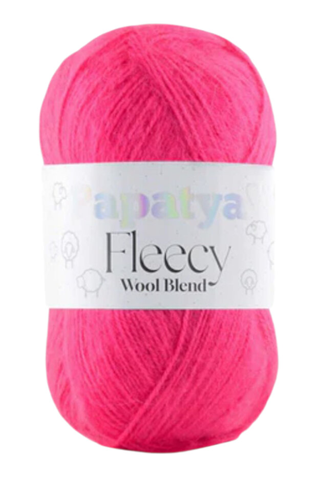 Papatya Fleey Wool Blend Neon Angora (No: 4060)
