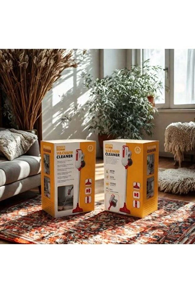 مكنسة كهربائية DX2920 - محرك قوي 600 واط، شفط فعال، تصميم خفيف ، سهولة التنظيف من الغبار