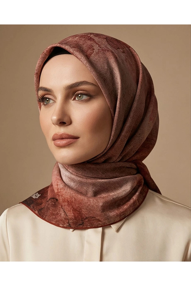 Tensel Scarf-Red