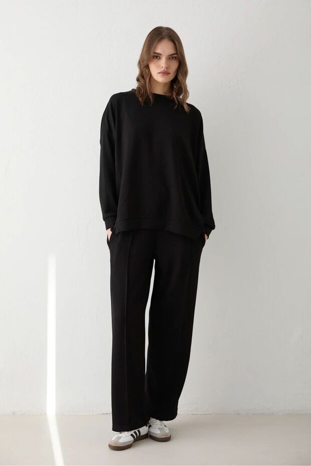 Basic Modal Suit Black 1008 - 5