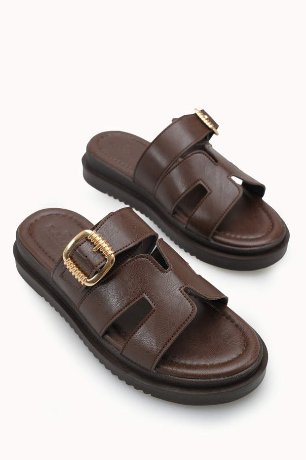 Selene Luce Women's Slippers 00120404 Brown