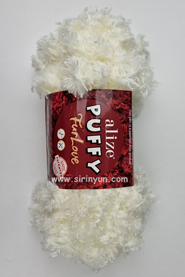 Puffy Furlove Finger Knitting Yarn 62-Cream