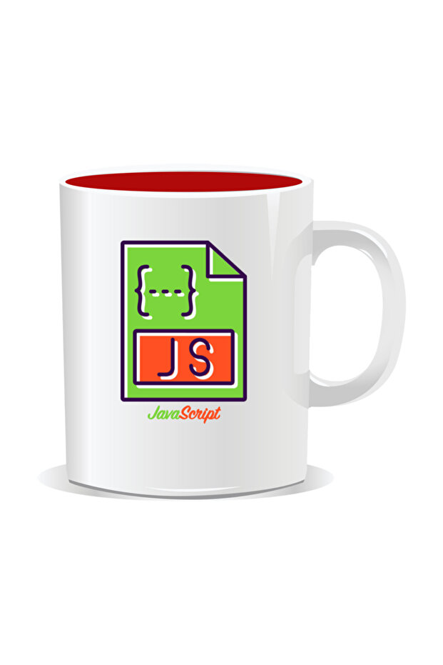 Personalized mug with messages for programmers, Javascript - 1