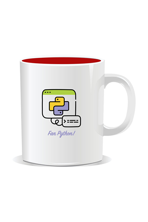 Personalized mug with messages for programmers, Python Fan - 1