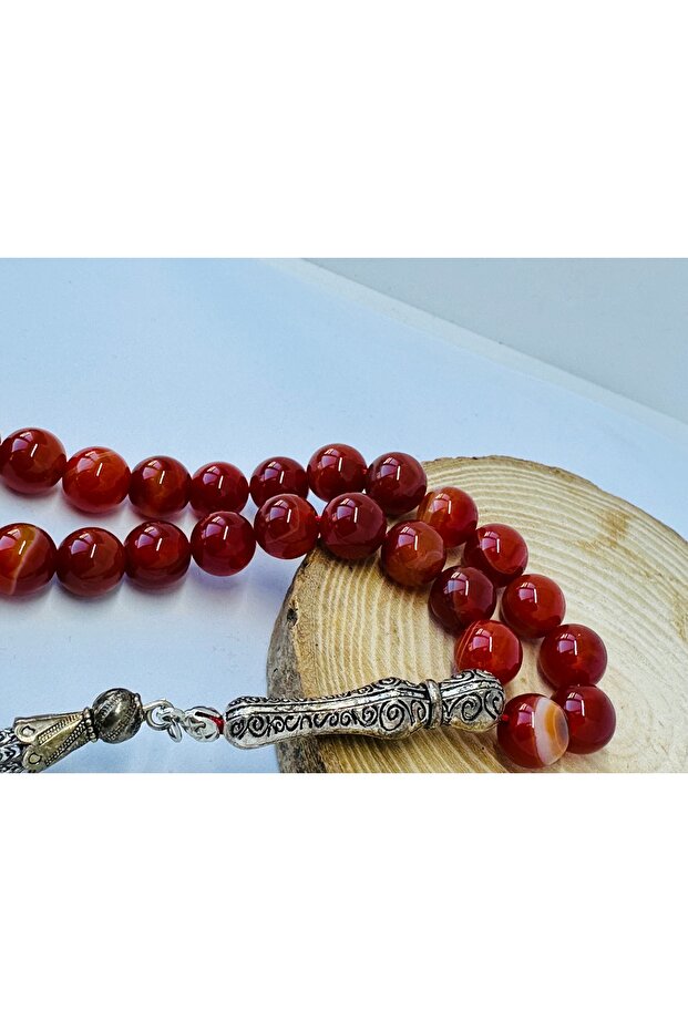 مسبحة حجر العقيق - 2