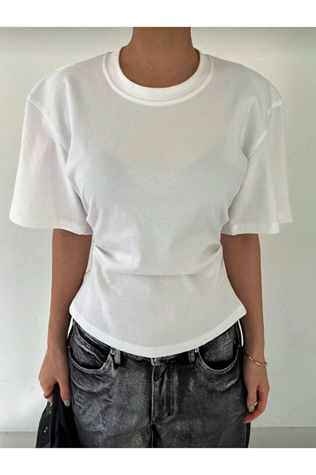 CHIC Slit Detail Blouse - 5