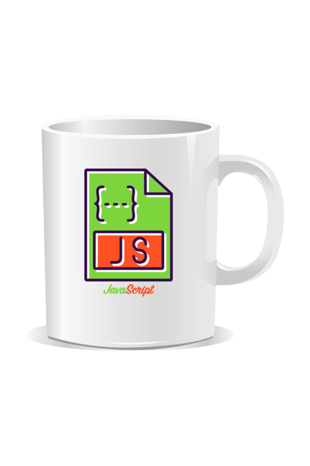 Personalized mug with messages for programmers, Javascript - 1