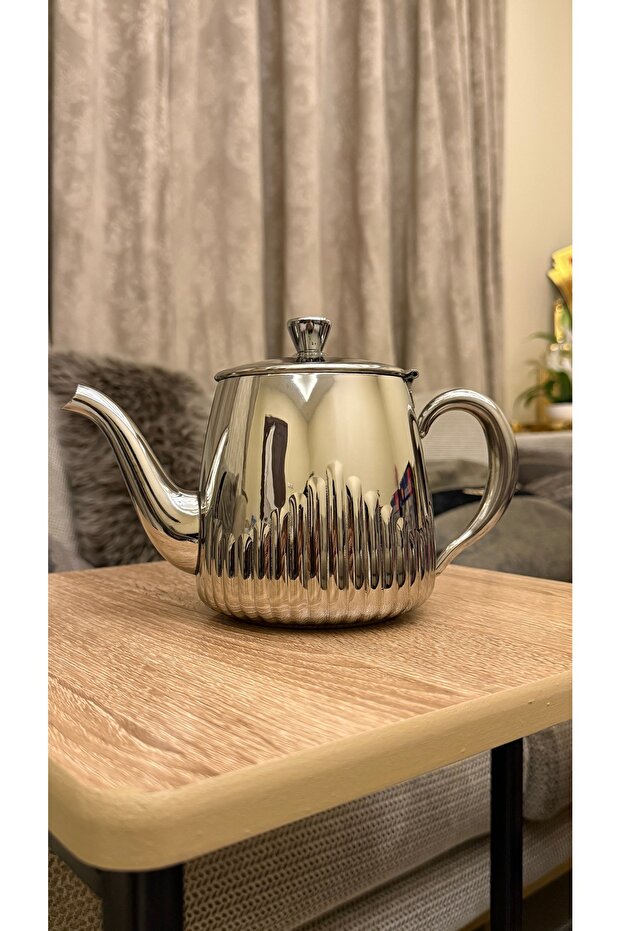أبريق شاي او قهوة فضي - 2