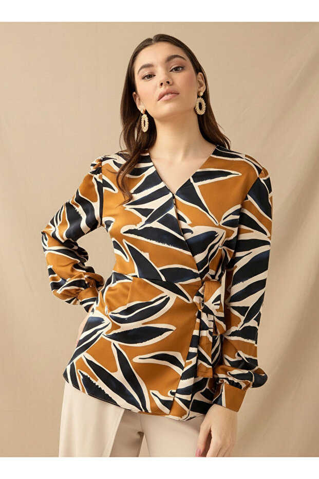 لفّ ملفوفة بطبعة