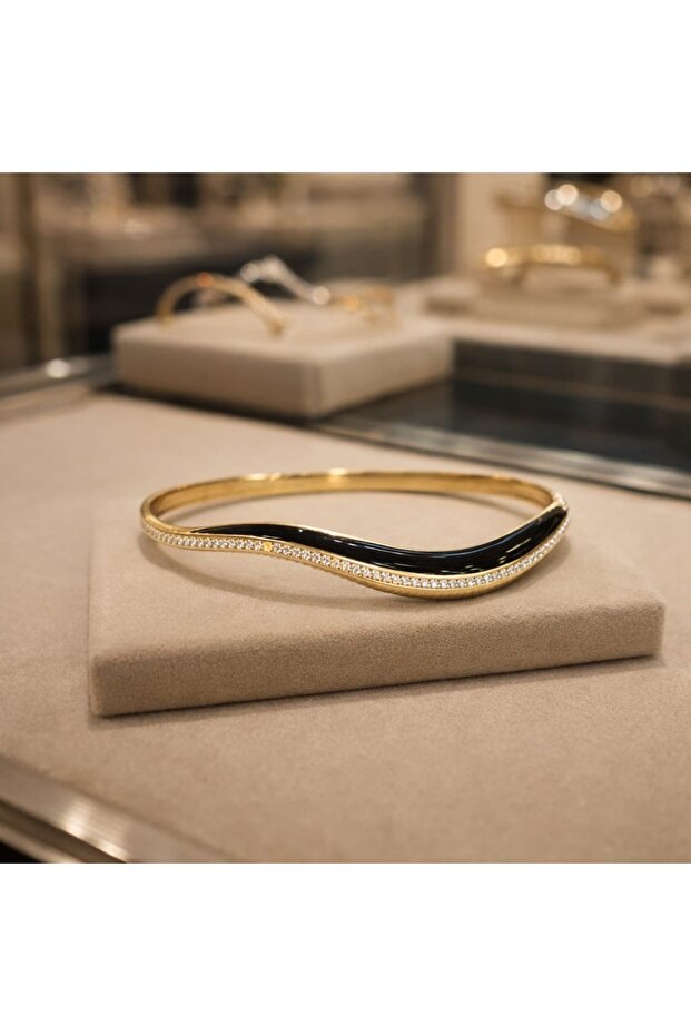 Taşlı mineli kelepçe - 3