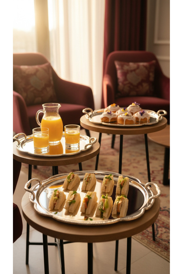 Multi-purpose serving tray set - 5