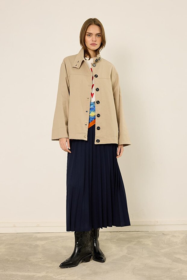 Gabardin Ceket - 2