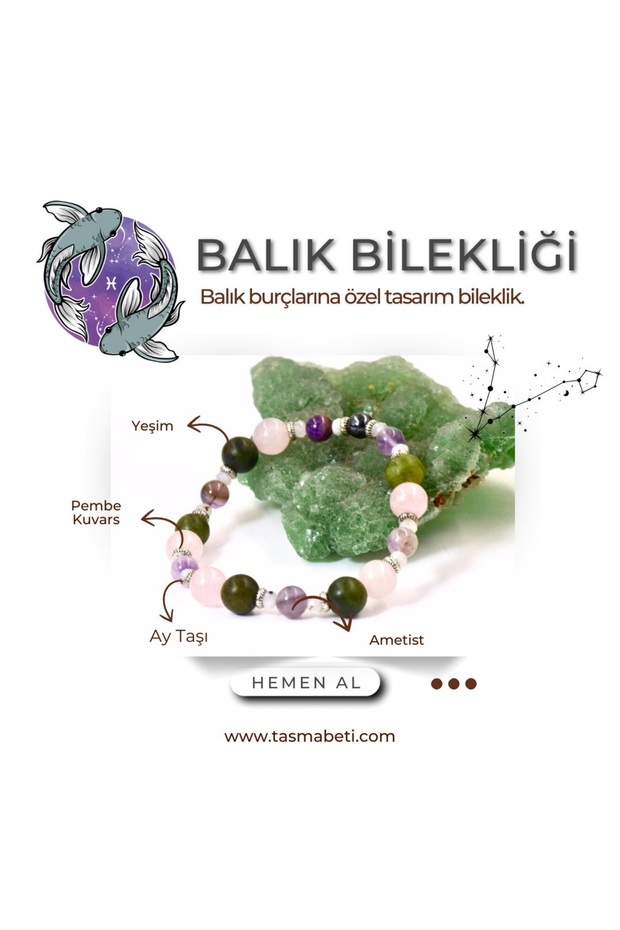 Special Natural Stone Bracelet for Pisces | Natural Stone Bracelet