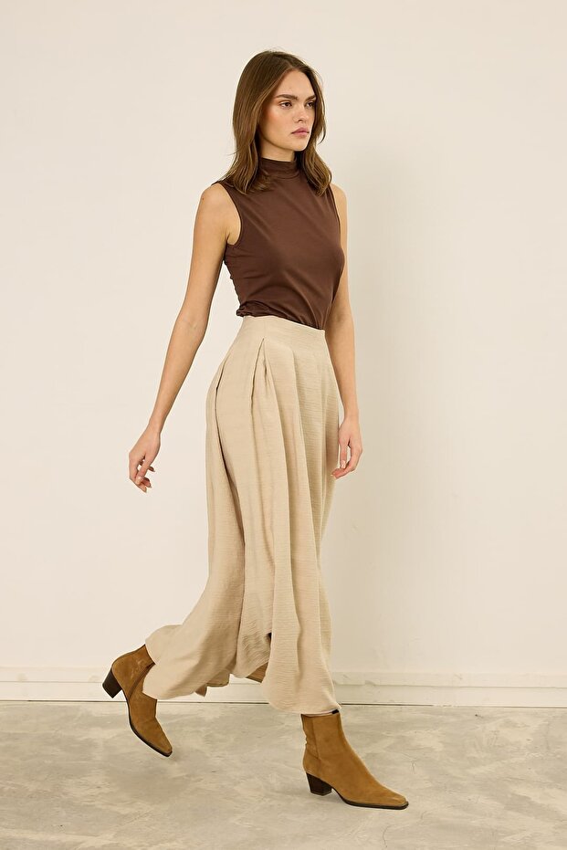 Velora Pileli Etek - 5