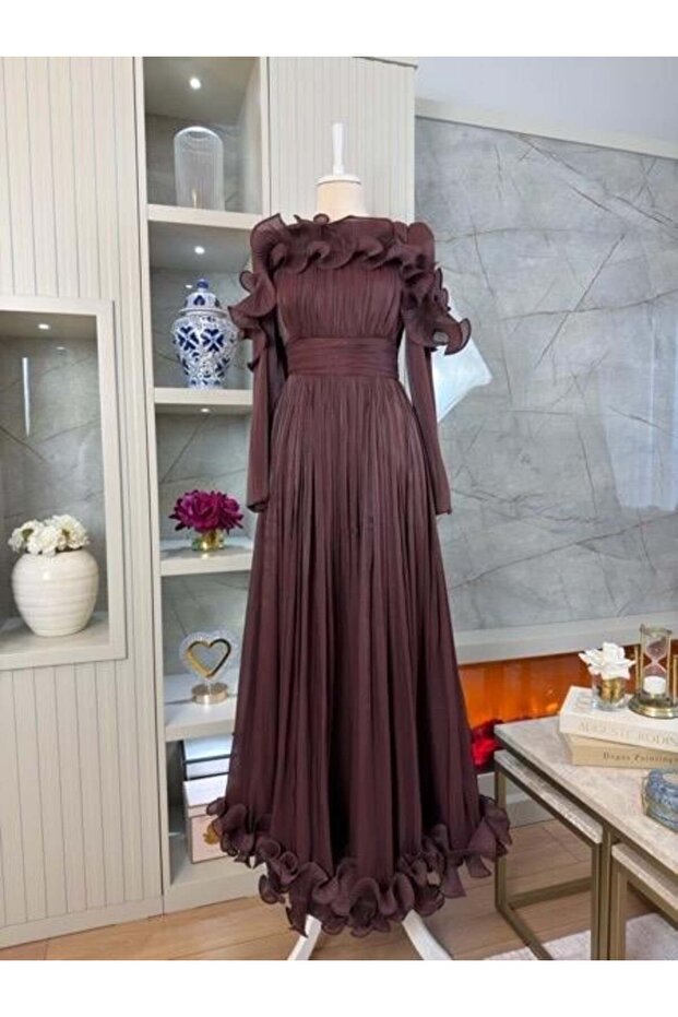 Ruby Abiye Kahve - 4