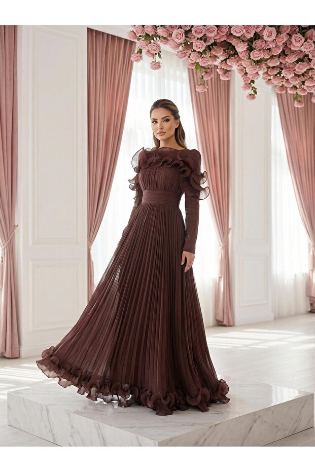 Ruby Abiye Kahve - 2