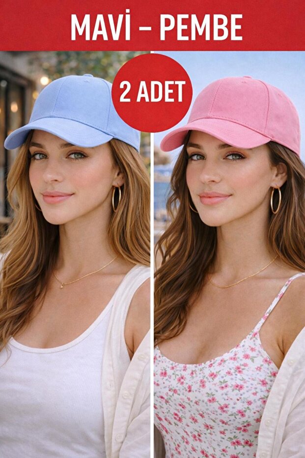 Unisex Cotton Plain Hat, Adjustable Baseball Hat, Casual Sports Hat