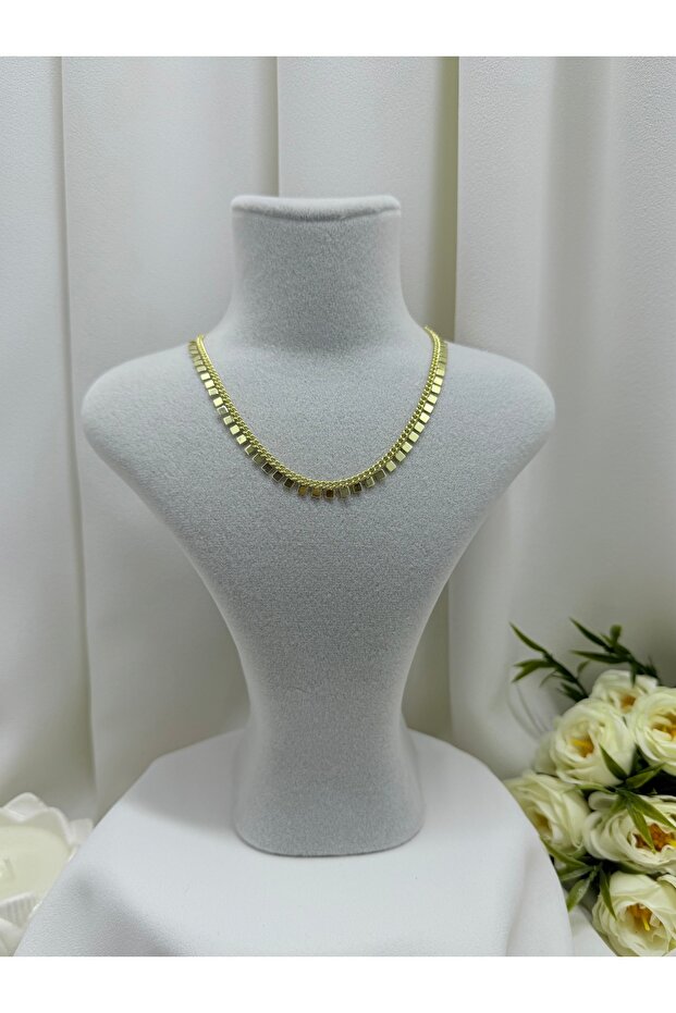 Kare Pullu Kolye - 1